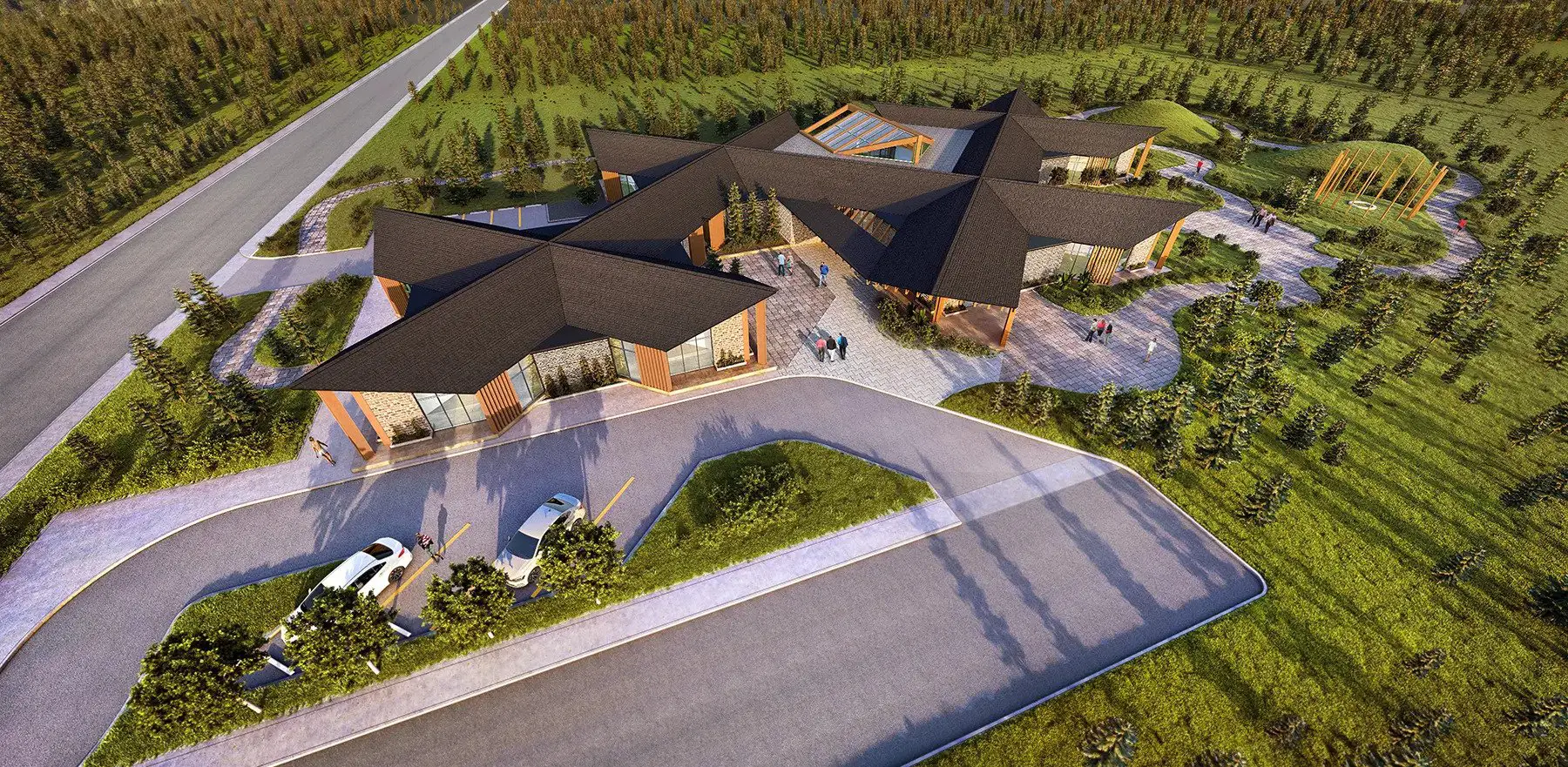 Bow Valley Hospice Concept, Canmore, AB, designed by METAFOR