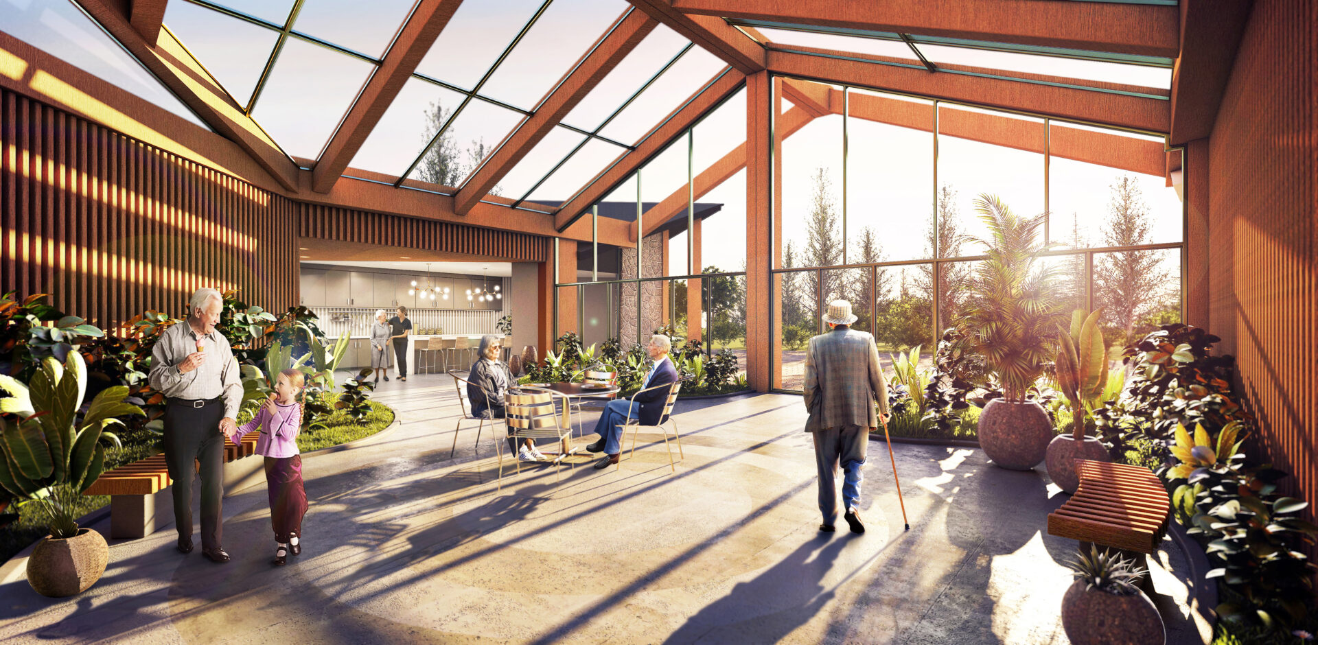 Workspace in an integrated design studio 